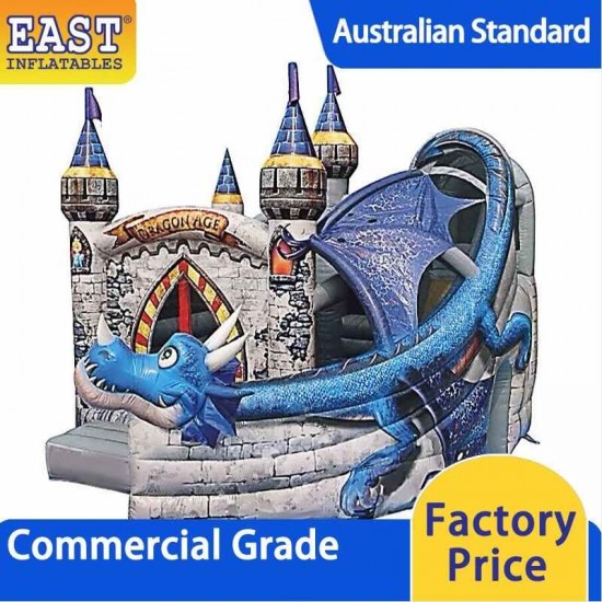 Dragon Bouncy Castle With Slide