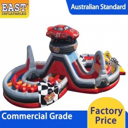 Cars Inflatable Obstacle Course
